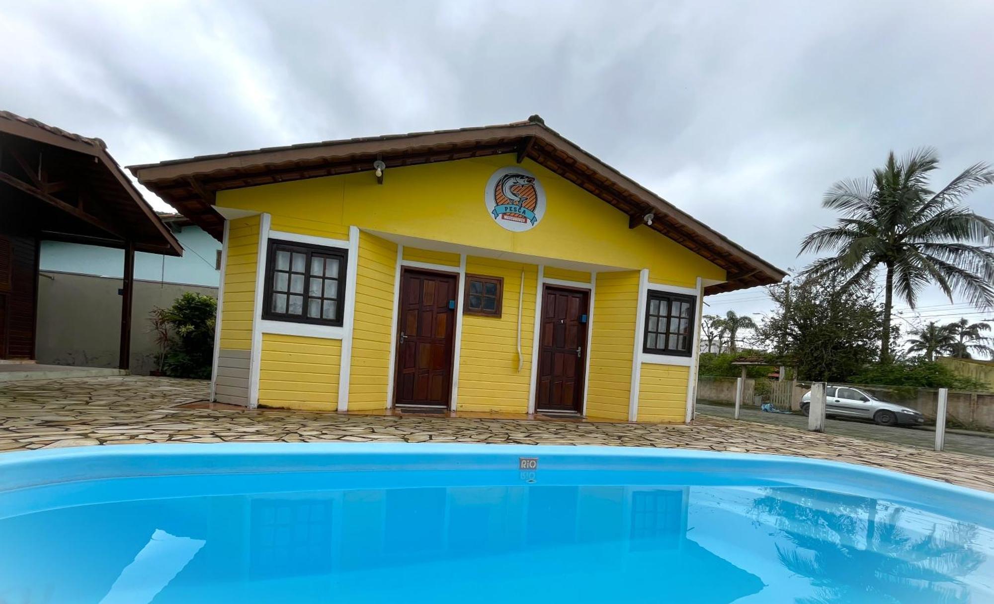 Chale Master Caraguatatuba Cond Alto Padrao Massaguacu Eksteriør bilde